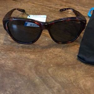 COPY -Jonathan Paul fitover Celeste polarized sunglasses honey tortoise